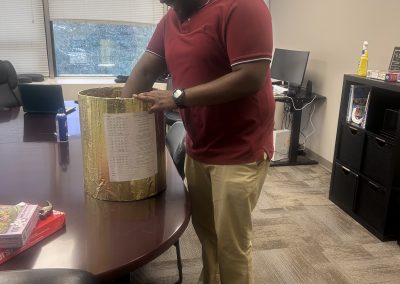 07/17/2026: Tennel picking the 8th week five winners of the 2026 Summer Calendar Raffle